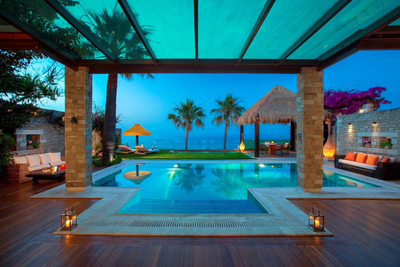Greece Exclusive Three-bedroom private ultra luxury villa ROYAL SPA VILLA with private heated pool and private beach Porto Zante Villas & Spa Zakynthos Island