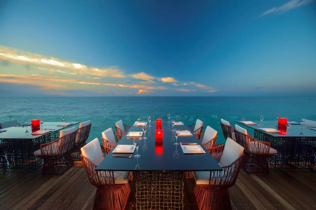 Japanese Restaurant Greece Maya Asian Fusion Cuisine Luxury Hotel Fine Dining — Porto Zante Villas & Spa Zakynthos Island