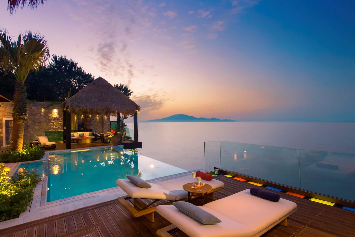 Private Luxury Hotel with Luxury villas with ocean view Greece Porto Zante Villas & Spa Zakyntos Island